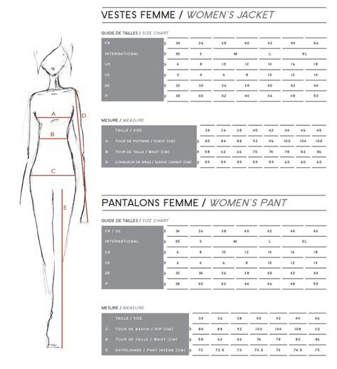 christian lacroix size guide.